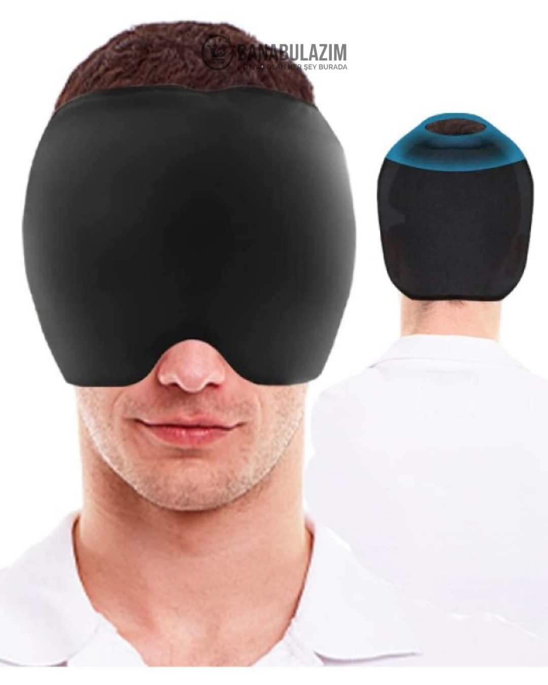 Rahatlatıcı Jel Migren Kafa Bandı