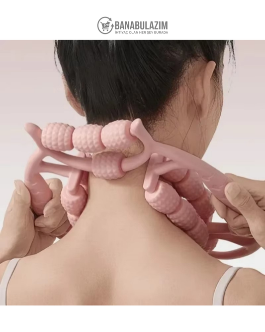 18 Silindirli Sıkılaştırıcı Masaj Aleti