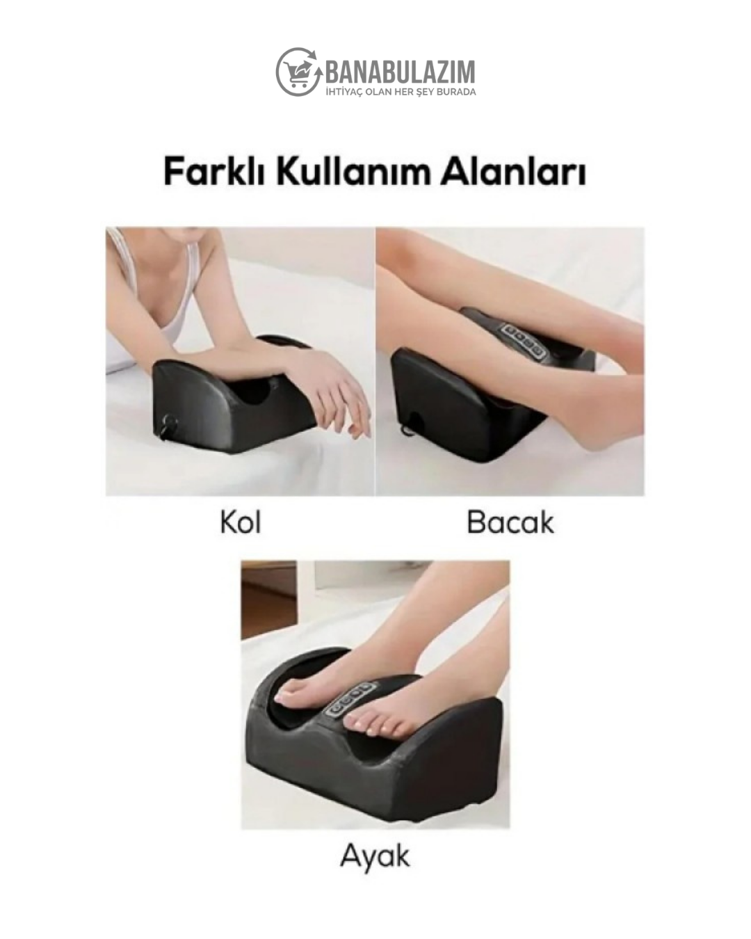 Isıtmalı Ayak Masaj Aleti