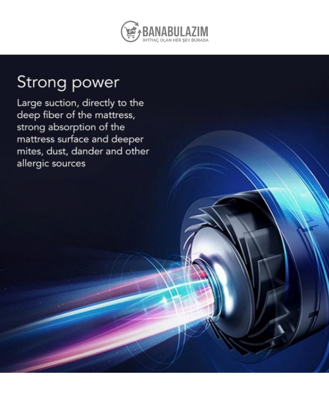 UV Işıklı Elektrikli Yatak ve Koltuk Temizleyici