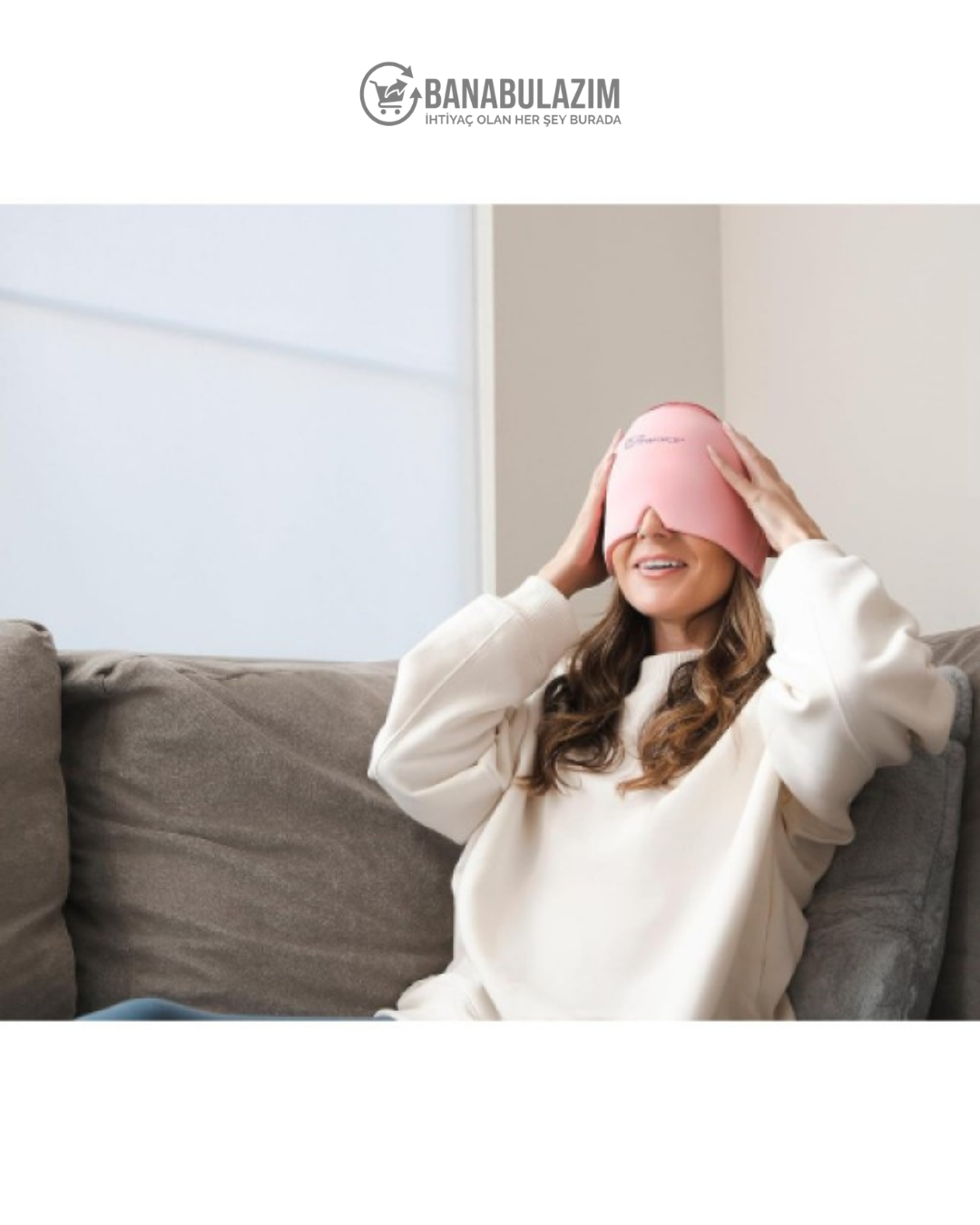 Rahatlatıcı Jel Migren Kafa Bandı