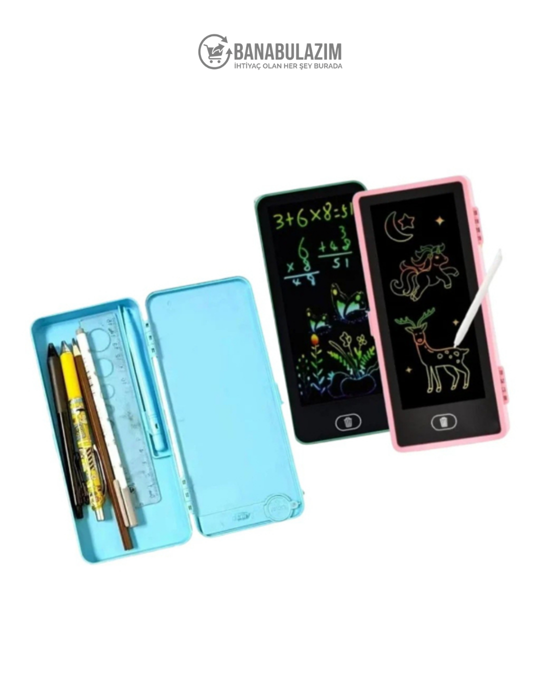 Ekranlı Kalemlik (Fırsat ürünü)