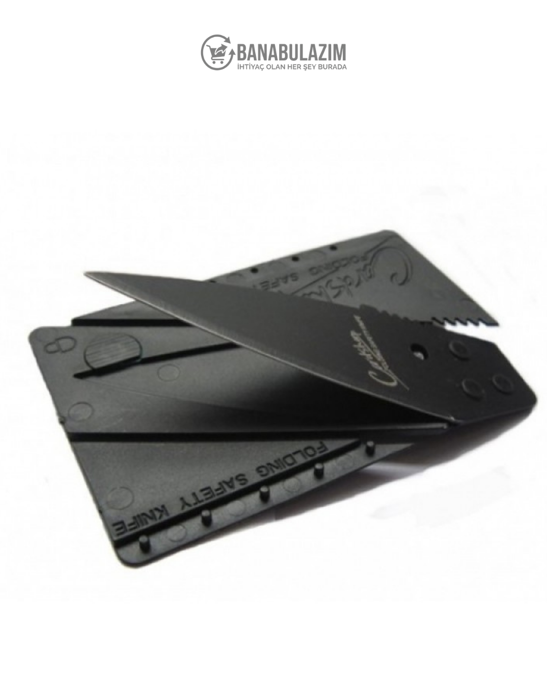 Kredi Kartı Paslanmaz Çelik Bıçak