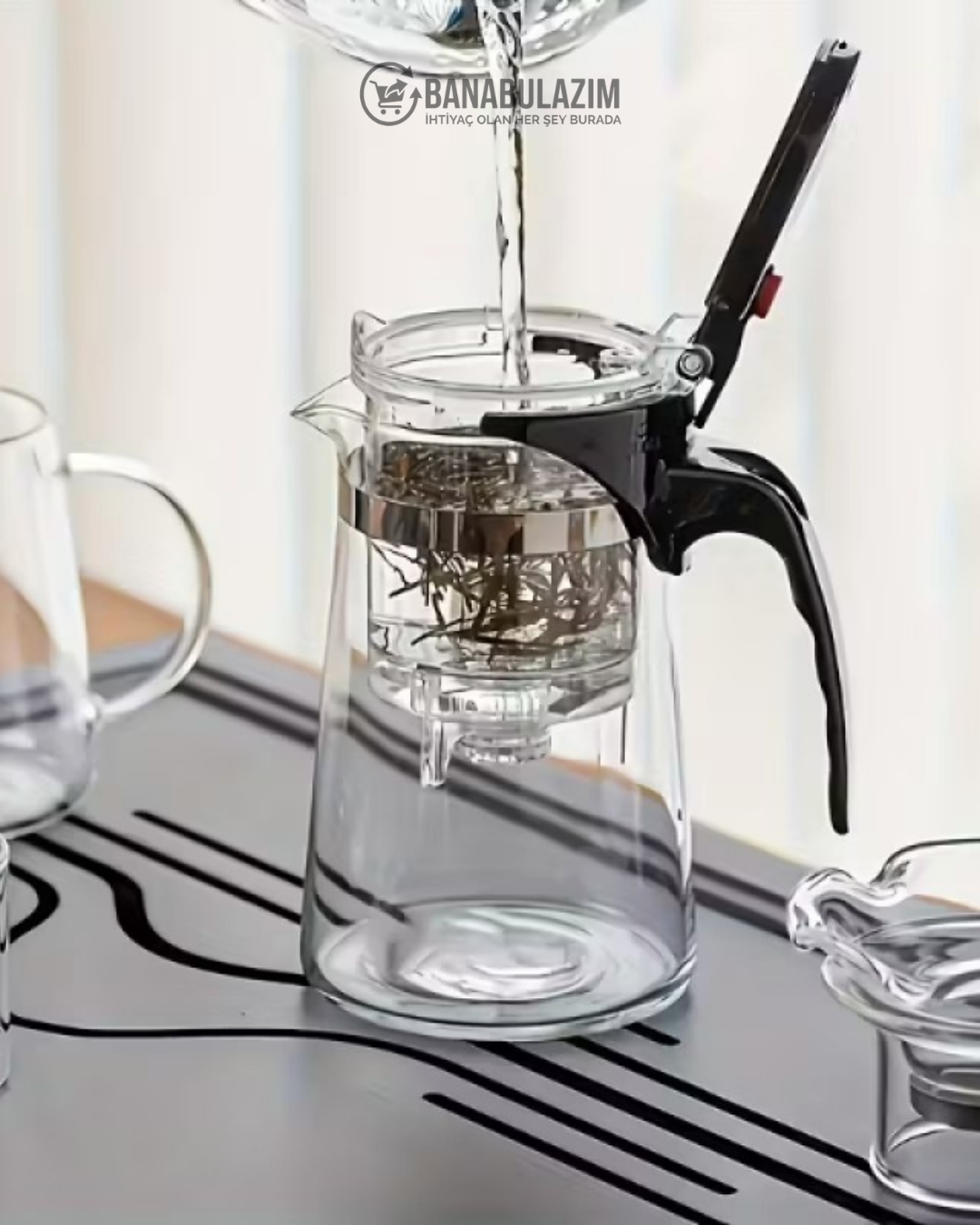 Otomatik Basmalı Demlik 900 ml