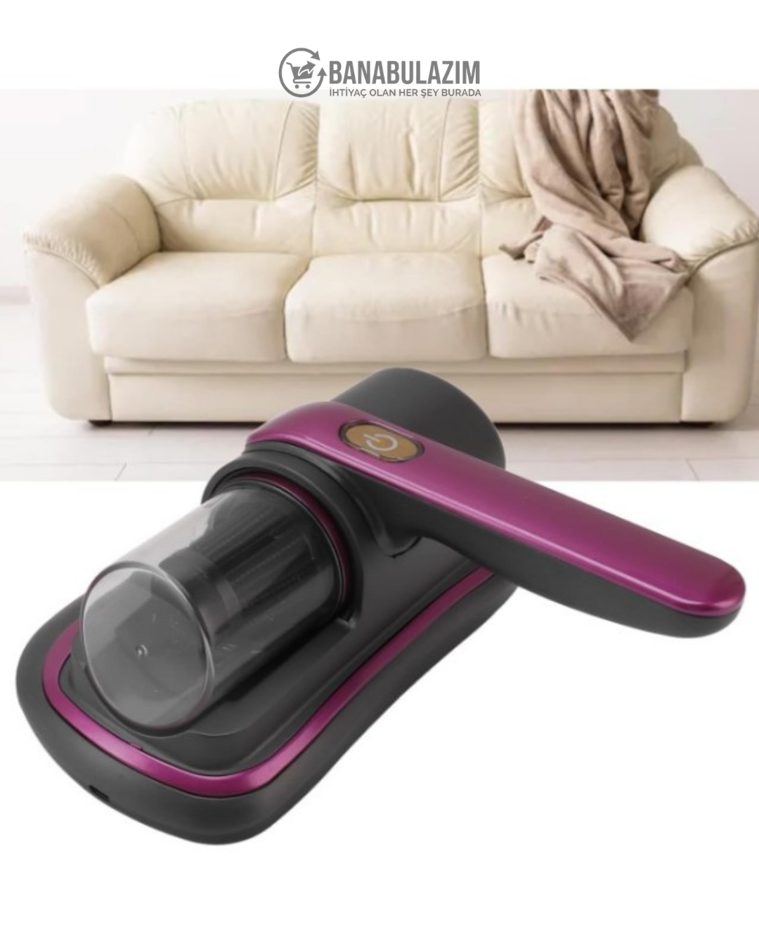 UV Işıklı Elektrikli Yatak ve Koltuk Temizleyici